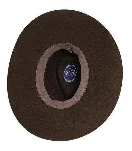 CHAPÉU PRALANA 5X CAMPO ABA 10 CAFÉ TAMANHO GG