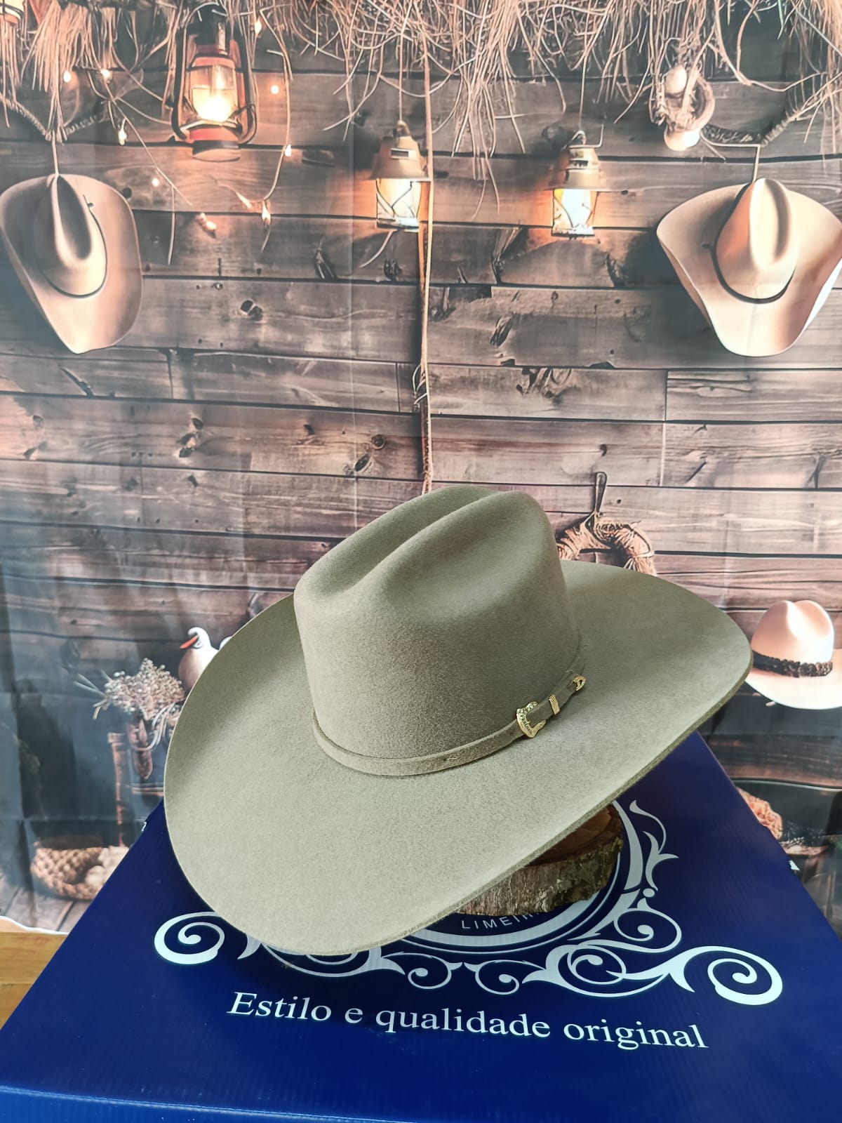 CHAPEU PRALANA BIG HORSE TAUPE 59