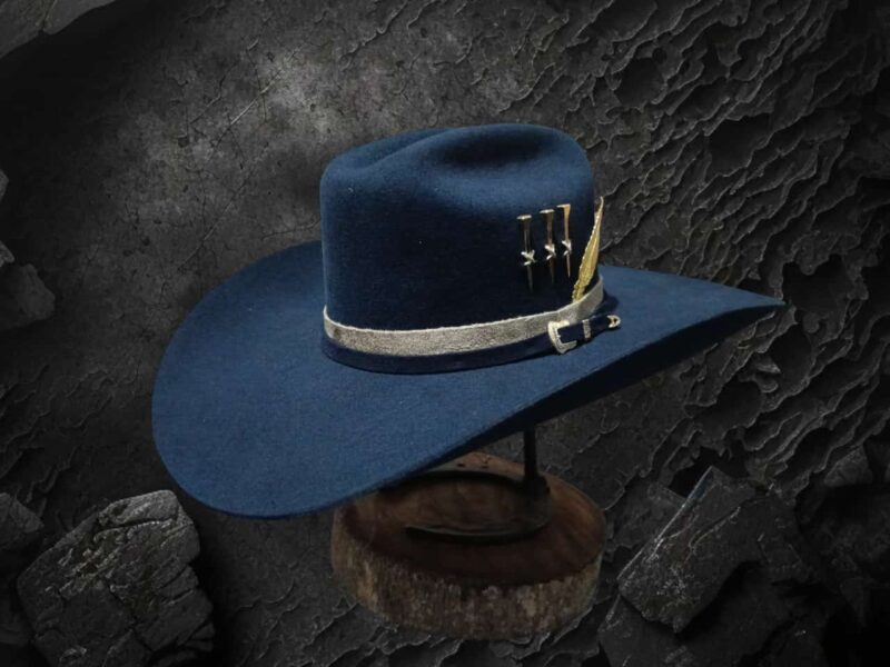 CHAPEU BLUE NAVY 3 CRAVOS ABA 11 PERSONALIZADO 57