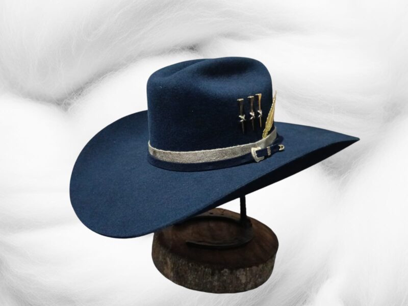 CHAPEU BLUE NAVY 3 CRAVOS ABA 11 PERSONALIZADO 55