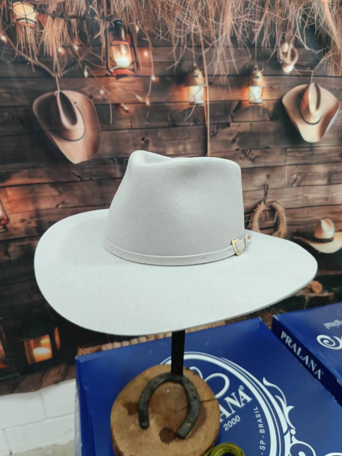 CHAPEU PRALANA 5X CAMPO Ill ABA 7.5 GELO TAMANHO P