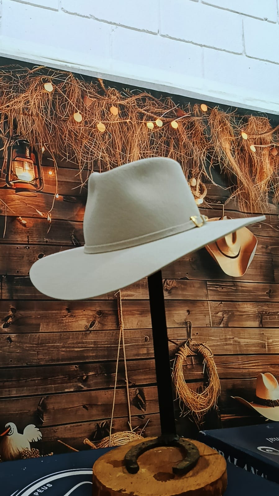 CHAPEU PRALANA 5X CAMPO Ill ABA 7.5 GELO TAMANHO P