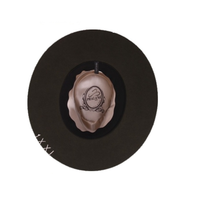 Chapeu Pralana Campo Raiz Aba Reta 8.5cm Cafe M