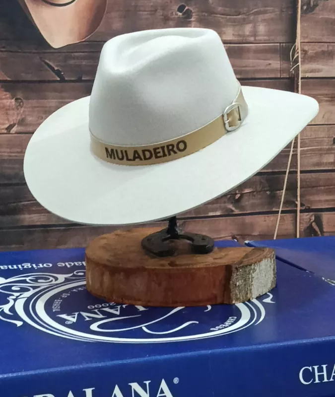 CHAPÉU PERSONALIZADO MULADEIRO ABA 8.5 GELO TAM P