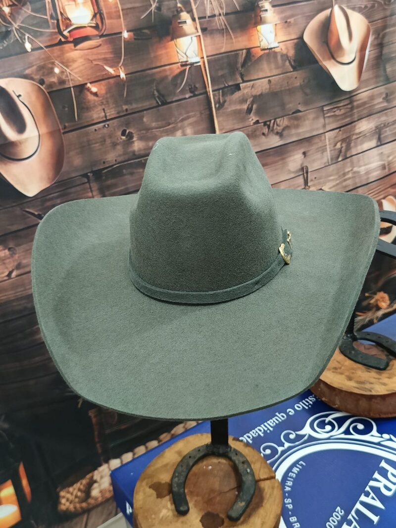 CHAPÉU PRALANA CROSS FELT ABA 12 CINZA ESCURO G