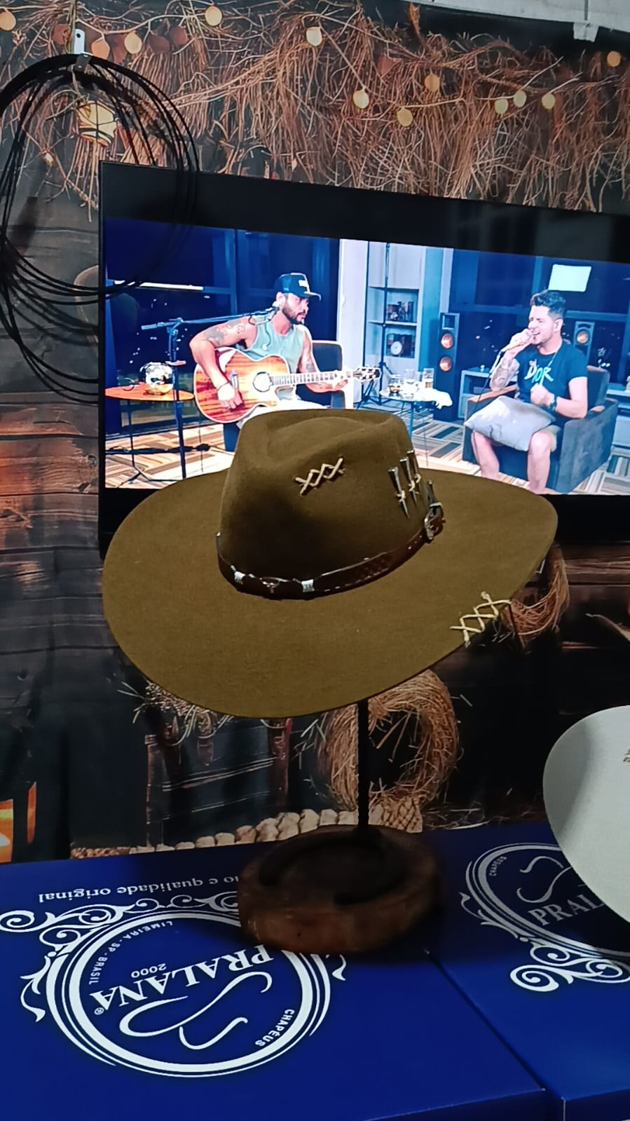 CHAPÉU CASCA DE BALA ORIGINAL PRALANA PERSONALIZADO M