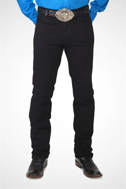 CALÇA JEANS TASSA COWBOY CUT PRETA 50