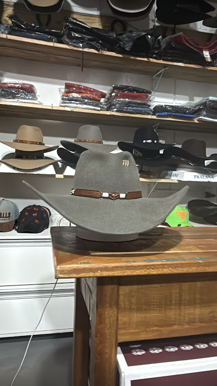 CHAPÉU 30X TRÊS CRAVOS BOIADEIRO ABA 13 - TAMANHO 55