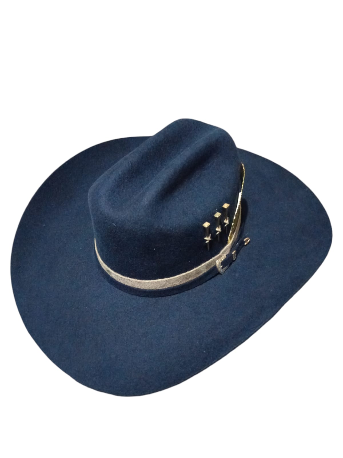 CHAPEU BLUE NAVY 3 CRAVOS ABA 11 PERSONALIZADO