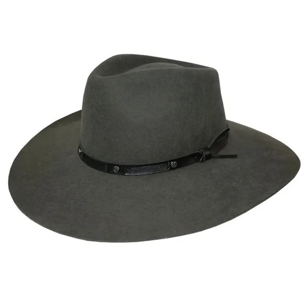CHAPEU PRALANA 5X CAMPO ABA 10 CINZA ESCURO